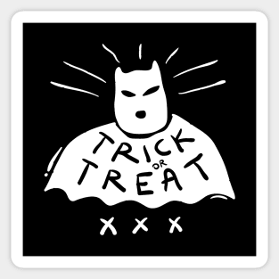 Trick or Treat The Masked Man Sticker